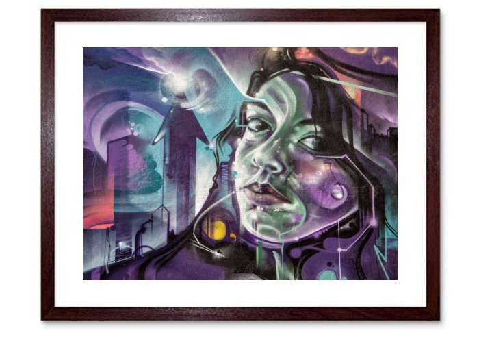 Street Art Framed Prints